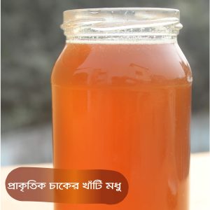 প্রাকৃতিক চাকের খাঁটি মধু