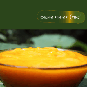 পাকা তালের ঘন রস (পাল্প)